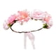 thumbnail image 3 of Diadema de flores, corona de flores bohemias para fiesta, dama de honor, vacaciones, novia, accesorios para fotos Estilo A, 3 of 9