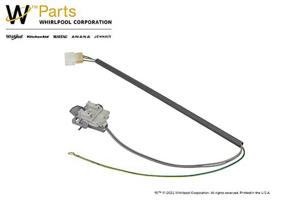 Whirlpool 3949247V Lid Switch Assembly, 1, Grey