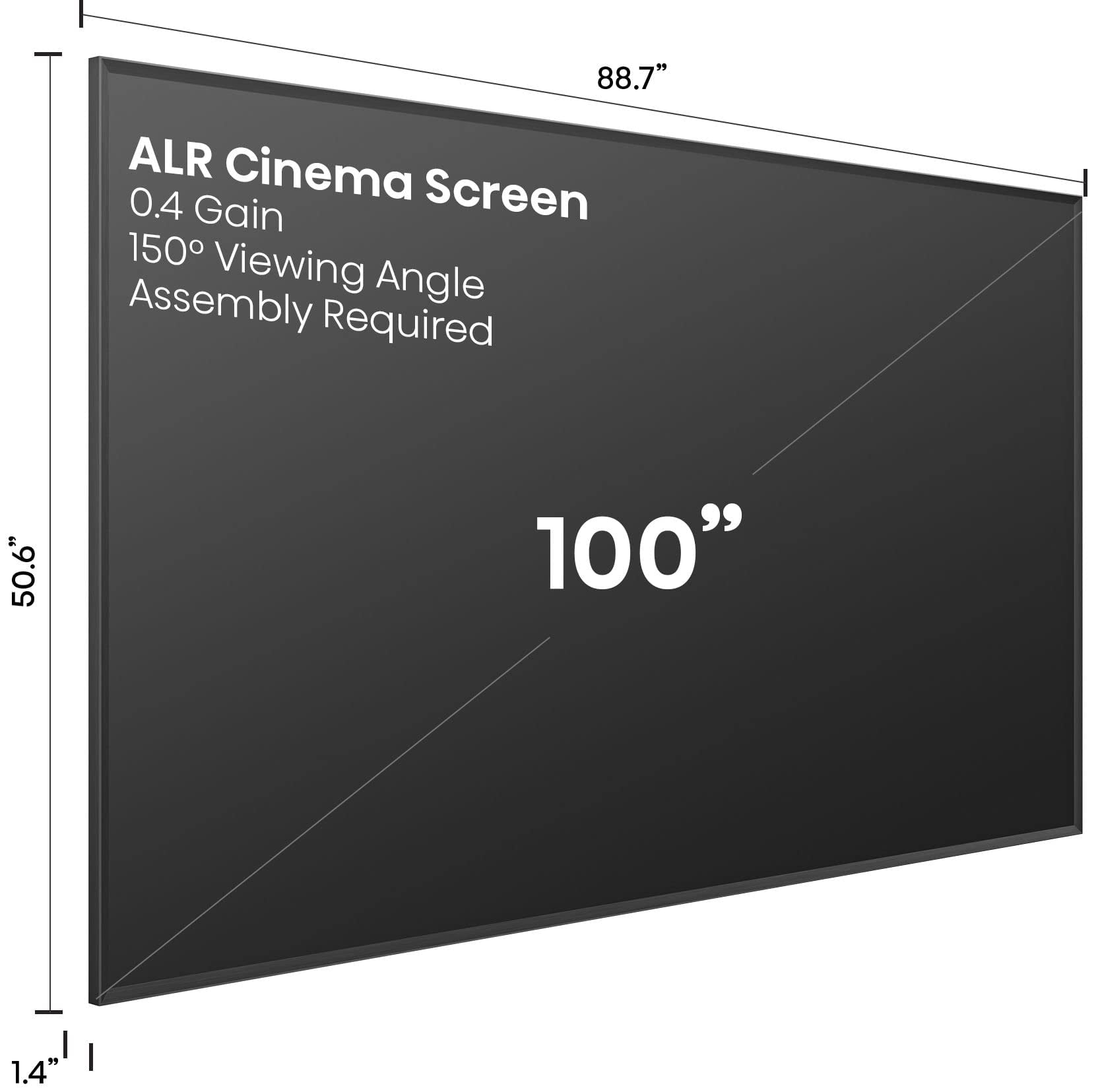 Buy Hisense L9G Series Trichromal Laser TV Bundle w/ 100'' Tv Screen