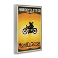 thumbnail image 3 of Stupell Industries Vintage Motorcycle Advertisement Transportation Painting Gray Framed Art Print Wall Art, 12 x 18, 3 of 8