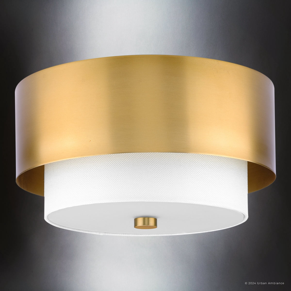 Luxury Modern Ceiling Light, Brushed Bronze, UHP4851
