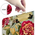 thumbnail image 4 of Coolnut 12"x9" Rose Flower Clipboard A4 Size Standard Size Clipboards Decorative Clipboard with Low Profile Metal Clip for Office, School, Nurses, Students, 4 of 7