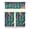 White-18, variant on Aloha Kitchen Curtains Set, Rod Pocket Light Filtering Curtains, Tropical Plant Inspired Window Treatment for Office and Hotel Rooms
