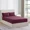 Burgundy, variant on Huba Homes 1500 Supreme Collection Microfiber Flannel Fitted Sheet king Gray
