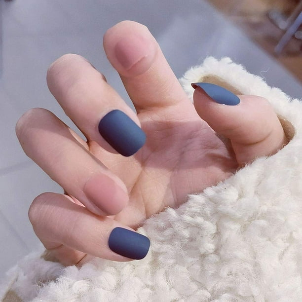 Matte Square Short False Nails Blue And Pink Jump Color Fake Nail Ins Style Full Coverage Press On 24pcs Acrylic Tips For Women And Girls Walmart Com Walmart Com Matte Square Short False Nails Blue And Pink Jump Color Fake Nail Ins Style Full Coverage Press On 24pcs Acrylic Tips For Women And Girls Walmart Com Walmart Com