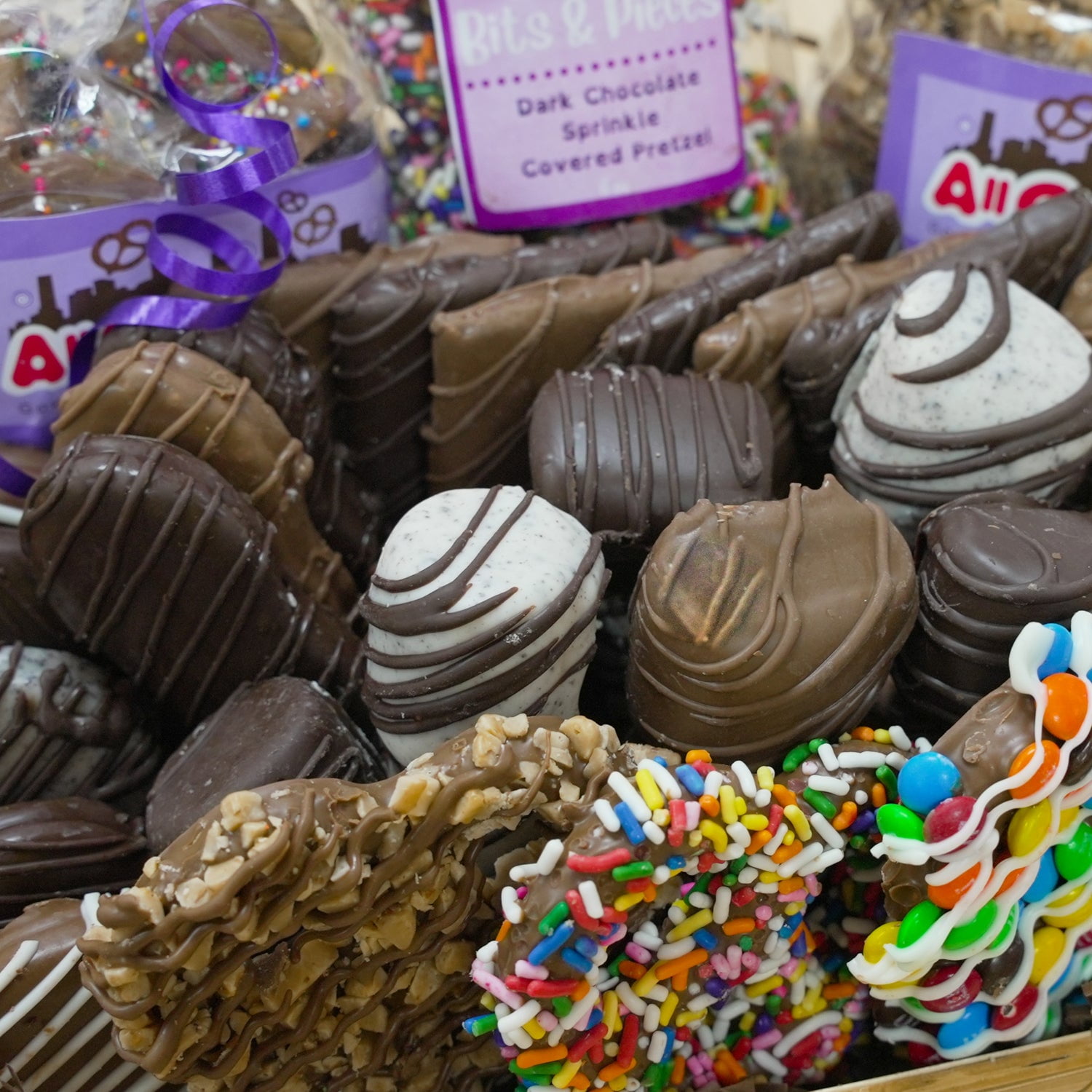 Snack Basket Gourmet Chocolate Covered Treat Gift Basket
