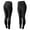Black(BLK), variant on Equinavia Maja Womens Full Seat Lightweight Summer Riding Tights with Phone Pockets