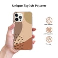 thumbnail image 2 of Minimalist Brown Abstract Art Case Compatible with iPhone 11 Pro Max,Unique Art Design TPU Shock-proof Full Cover, 2 of 6
