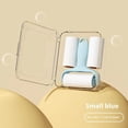thumbnail image 4 of dgysar Portable Pet Lint Roller Sticky Hair Remover for Clothes Furniture Carpet and Pet Beds Compact and Lightweight Cleaning Tool Blue 1 Pack Blue 1* Pet Lint Roller + 3* Refill Rolls, 4 of 4