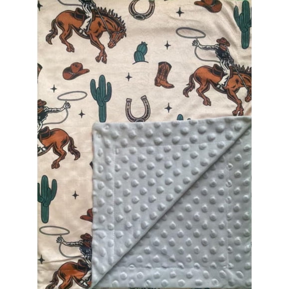 Manta para Bebé CLOSOCKEY 75x100cm Doble Capa Minky