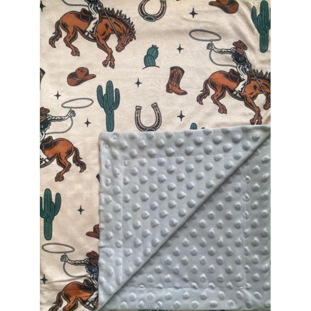 Manta para Bebé CLOSOCKEY 75x100cm Doble Capa Minky