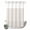 Off White, variant on No Hook Shower Curtain, Simple Line Linen Texture Shower Curtains for Bathroom with See Through Top Window, Beige Modern Art Geometric Waterproof & Washable Bath Curtain Small Stall 36"x78"