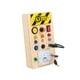 thumbnail image 3 of Tablero de actividades Montessori para niños pequeños, material didáctico electrónico, tablero sensorial para bebés L, 3 of 9