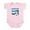 Petal Pink, variant on CafePress - Argentina Soccer Body Suit - Baby Light Bodysuit, Size Newborn - 24 Months
