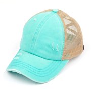 C.C Multi Level Crisscross Pony Cap