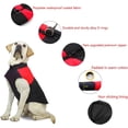 thumbnail image 3 of Ropa de esquí para perros, ropa para mascotas, chaqueta de algodón de plumón, chaqueta de carga térmica de invierno, Código XL rojo Shuxiu Wang 9024719180267, 3 of 5