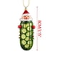 thumbnail image 2 of Colgante de Árbol de Navidad Decorativo Acrílico Multifuncional, Lindo Mini Pepino Navideño., 2 of 5