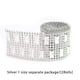 thumbnail image 5 of Monstrate 2 rollos de adorno de cinta de diamantes de imitación, pegatina de cristal de autoensamblaje, accesorios para fiestas de celebración, Artesanía Plata 91.44 cm, 5 of 6