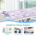 thumbnail image 5 of Ironing Mat Portable Ironing Blanket for Table Top Travel Ironing Pad for Washer Dryer 27.6" x 47.2" Lilac Floral Motifs, 5 of 6