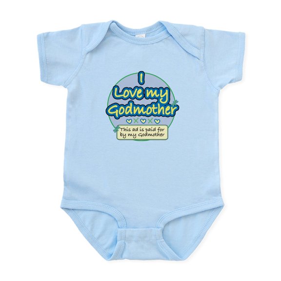 CafePress - Ad Paid By Godmother Infant Bodysuit - Baby Light Bodysuit, Size Newborn - 24 Months