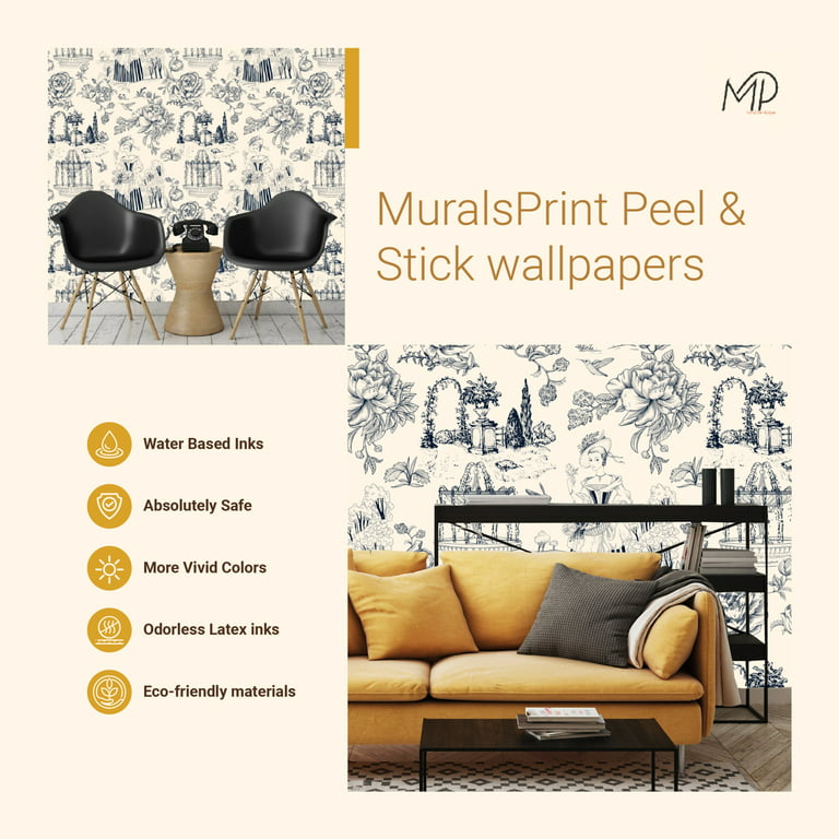 Peel & Stick Wallpaper, Removable Wallpaper