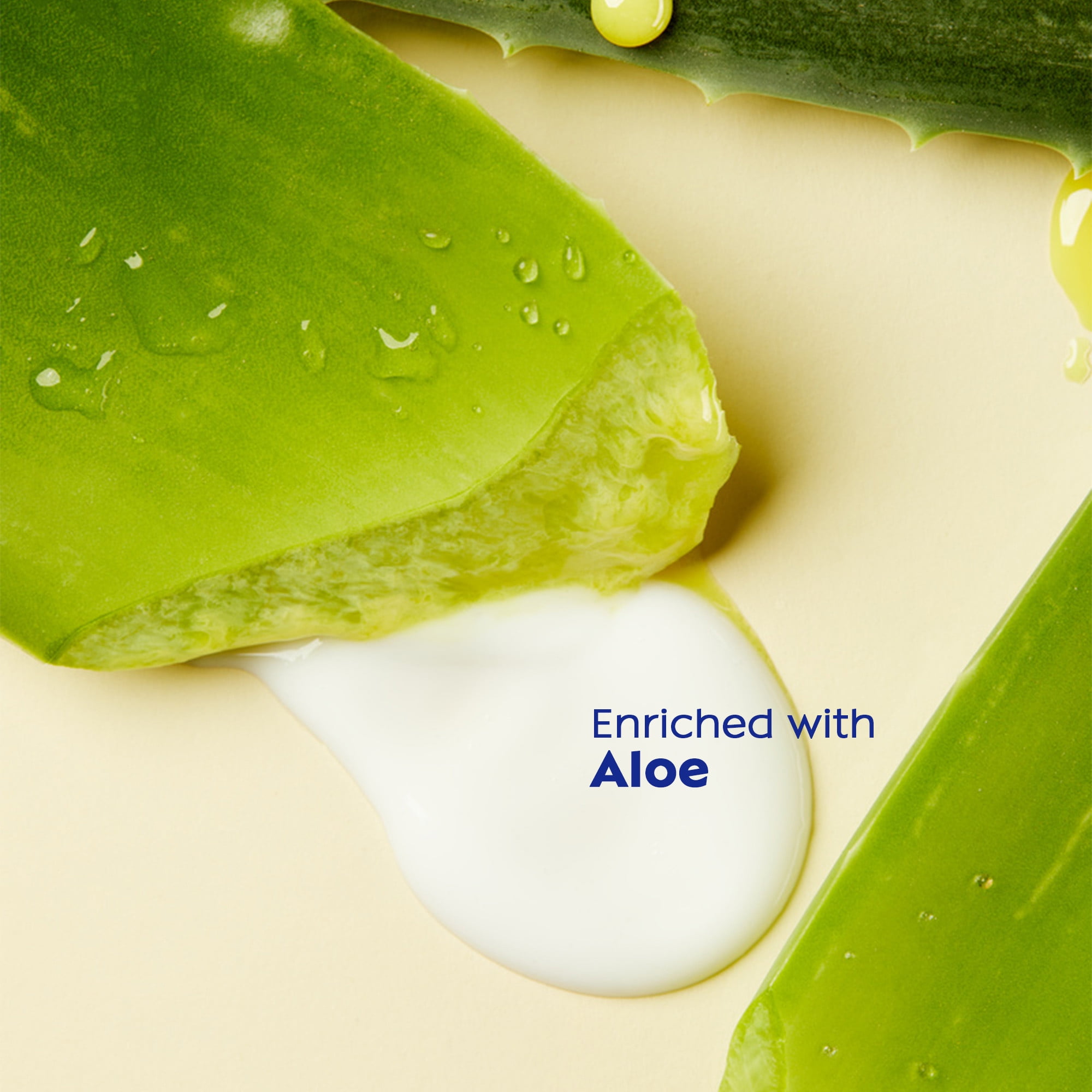 NIVEA Nourish by Nature Aloe Enriched Hydration Body Lotion, 48Hr Moisturizer, 16.9 fl oz