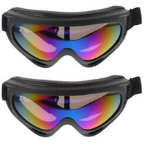 2 Pairs Goggles Windproof Glasses Hiking Eyewear Circulate