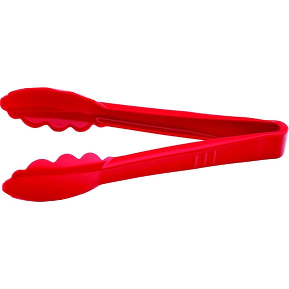 Carlisle Carly Salad Tong, 9" Utility Tong, 12 Pack