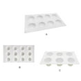thumbnail image 4 of Mushroom Shape Fondant Mousse Cake Mold Chocolate Decorating Shape Decorating Mould Baking Molds Biscuit Decorative Kitchen Bakery Type 2, 4 of 8