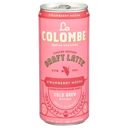 LA Colombe Coffee Draft Latte Strong Mocha 9 fl oz (Count of 12)