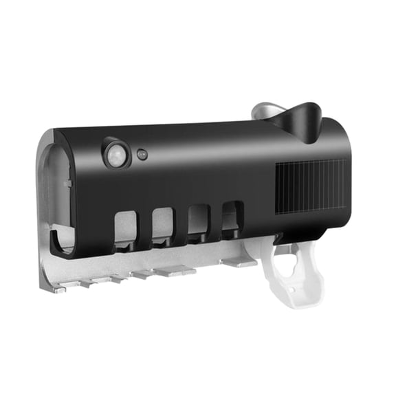 Matsuzay Los desinfectantes para cepillos de dientes seguros y ecológicos promueven la higiene bucal y la protección del medio ambiente Juegos de accesorios de baño Negro