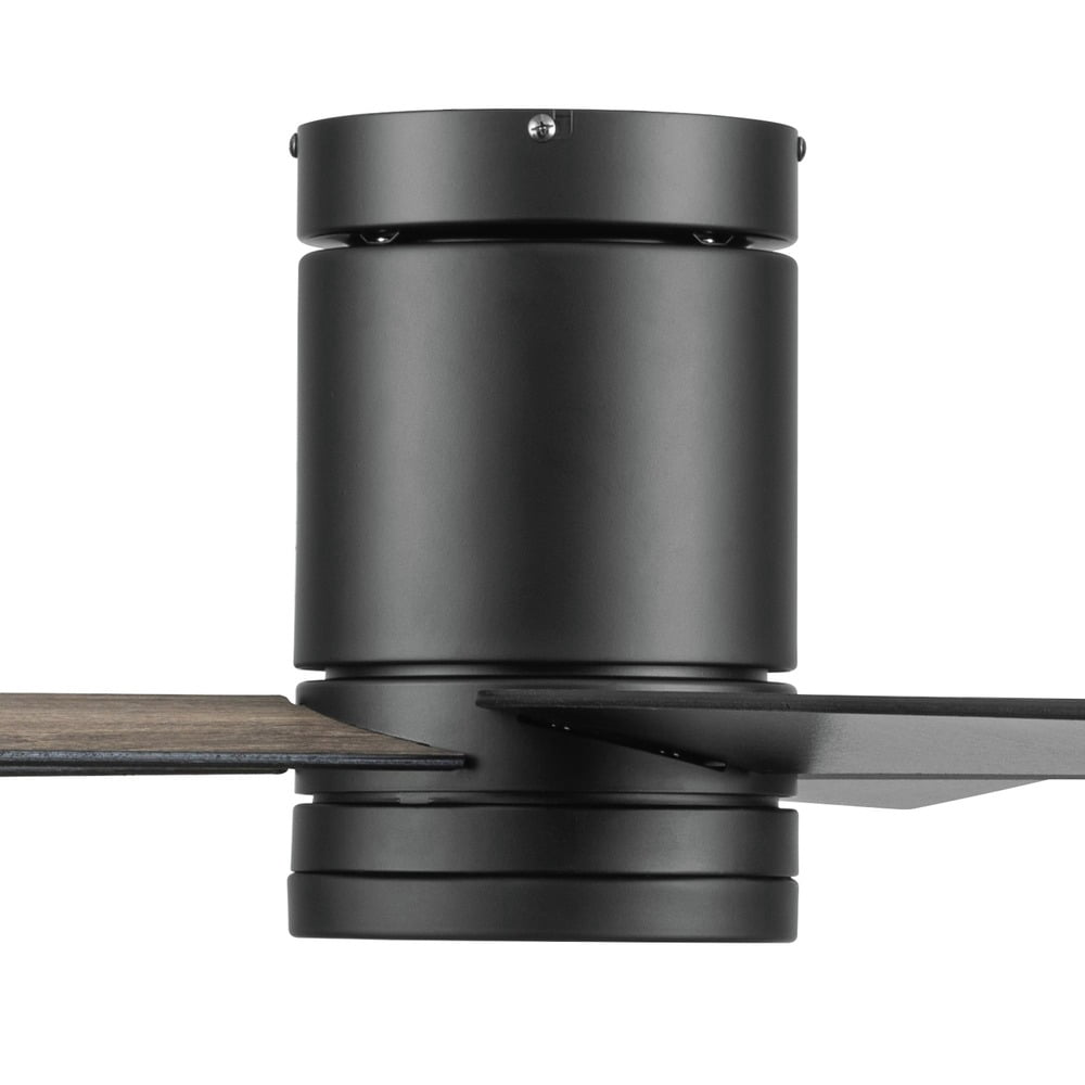 Honeywell Graceshire 52” Ceiling Fan with LED Light and Remote, Matte Black