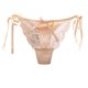 thumbnail image 1 of Gibobby Panty sexy Ajuste Tanga encaje sexy para mujer Bragas encaje cintura Ropa interior algodón （Beige，Talla única), 1 of 4
