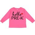 thumbnail image 3 of Inktastic Hello Pre-k Boys or Girls Long Sleeve Toddler T-Shirt, 3 of 5