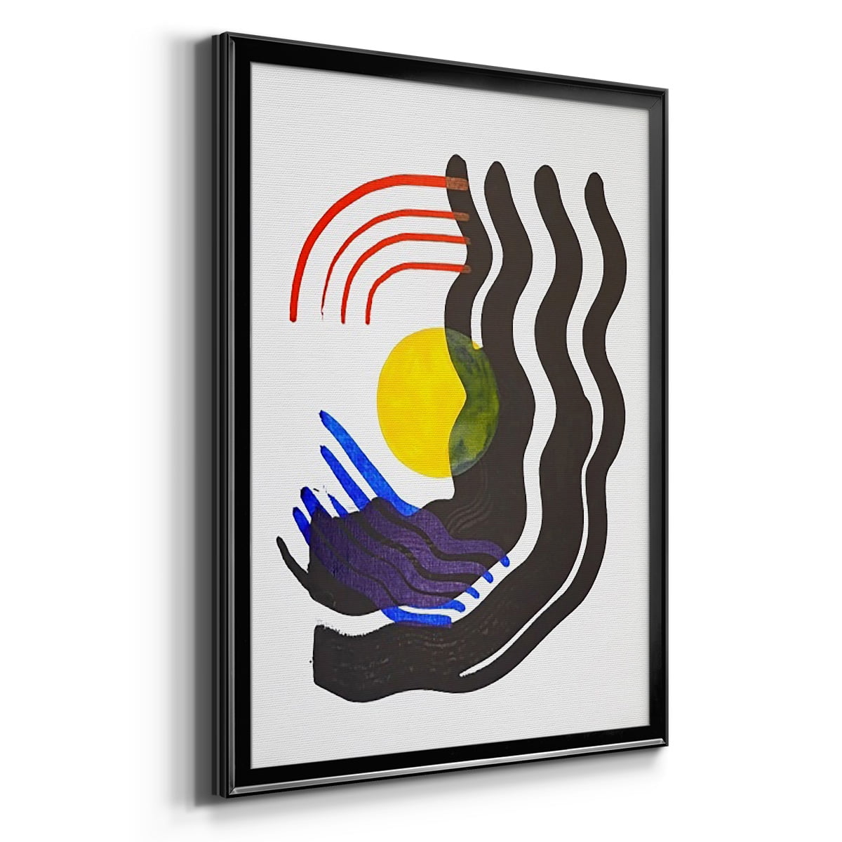 Shifting III Premium Framed Print, in Gold, Black, or Silver - Ready to Hang