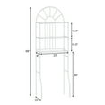 thumbnail image 3 of Gymax Bathroom 3-Tier Metal Storage Rack Over the Toilet Space Saver White, 3 of 10