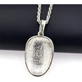 thumbnail image 3 of Men's USA Hip-hop ICED Out Rapper MASK Bling Diamond Pendant Trend Rapper Jewelry Cuban Rope Chain Necklace Silver, 3 of 4