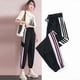 thumbnail image 1 of Pantalones deportivos de verano para mujer, finos, holgados, de talla grande, para estudiantes, de nueve patas, informales, para chicas gorditas, 1 of 4