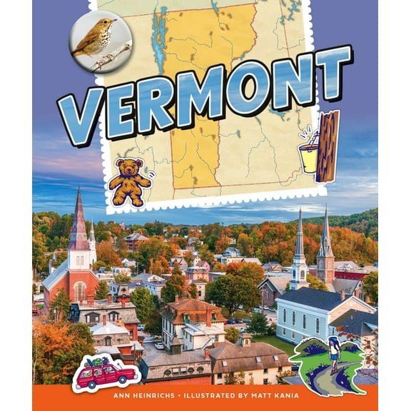 USA Travel Guides Vermont, (Hardcover)