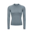 thumbnail image 4 of Summer Tops, Women Blouses, Women's Long Sleeve Fitness Shirt Seamless Yoga Tops Breathable Running Apparel Slim Fit Sportswear for Active, 4 of 4