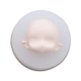 thumbnail image 1 of Cabeza de muñeca de silicona fundida con cara humana, postre de azúcar, pudín, vela reutilizable, pasta de arcilla, profesionales, entusiastas de, 1 of 9