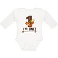 thumbnail image 3 of Inktastic 1st Birthday Fox 1 Year Old Boys or Girls Long Sleeve Baby Bodysuit, 3 of 5