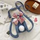 thumbnail image 2 of Bolso bandolera con orejas de conejo Ticfox azul, 2 of 5