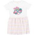 thumbnail image 3 of Inktastic Nana Loves Me Girls Granddaughter Girls Toddler Dress, 3 of 5