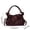 Coffee, variant on LNOGEUPG Suede Shoulder Bags For Women Crossbody Bag Suede Tote Bag Satchels Slouchy Work Purses Crescent Handbag Fall Top Handle for Travel Work College