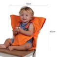 thumbnail image 2 of La correa para silla de comedor ajustable y portátil para bebés es un cinturón de seguridad esencial para viajar, alimentar y acampar al bebé., 2 of 5