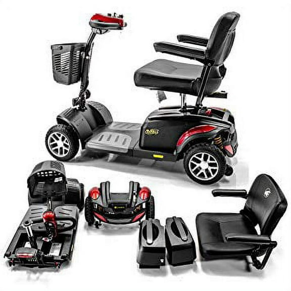 Golden Technologies Buzzaround EX Extreme Four-Wheel Disassembling Travel Mobility Scooter