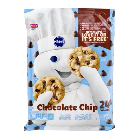 Pillsbury Ready To Bake Chocolate Chip Cookies Pillsbury Ready To Bake Chocolate Chip Cookies