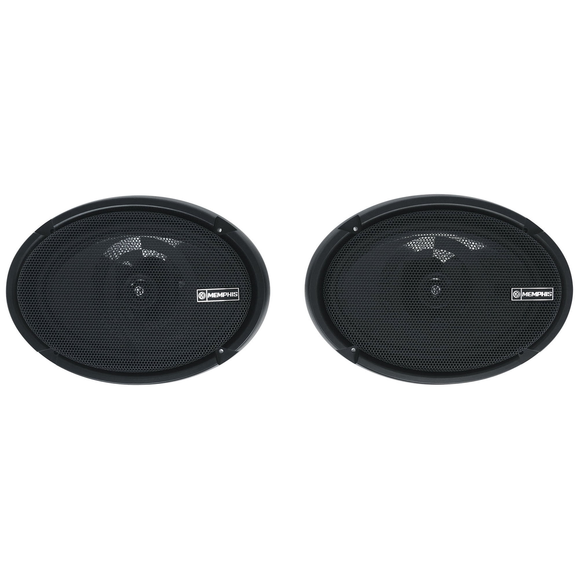 Memphis Audio PRX69S 6x9 Inch Shallow Mount Car Speakers, 120W Peak Power, 2 Ohm Coaxial Speakers, Pair