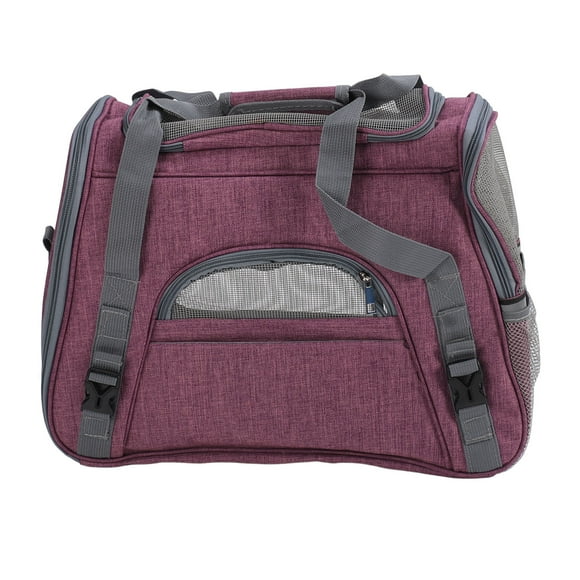 Transporteur pour Animaux de Compagnie Imperméable et Anti-Abrasion, Transporteur pour Chats et Chiens en Tissu Maillé Sécurisé pour Petits et Moyens Animaux de Compagnie, Sac de Transport pour Animaux de Compagnie de Voyage, Transporteur Portable Décontracté pour Chiens avec Trous de Ventilation